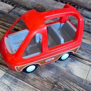 1980s Little Tikes Red Family Toy Van